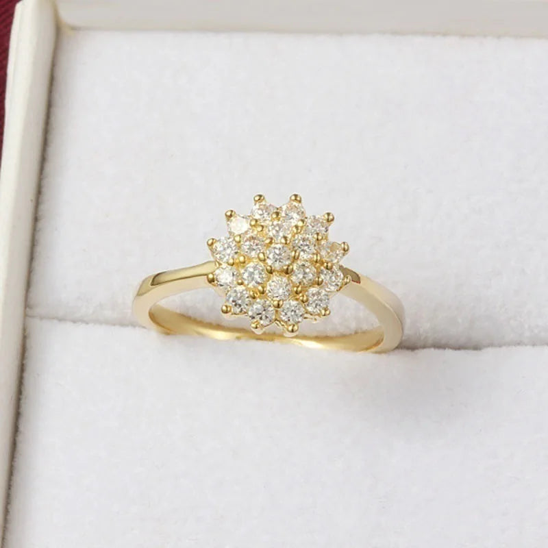 The Signature 1.5 Carat Brilliant 14k Gold Ring