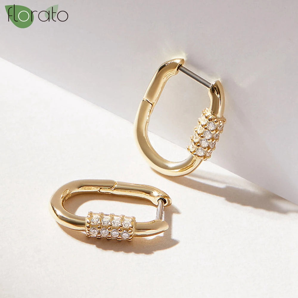 The Signature 11mm 18k Gold Minimalist Hoops