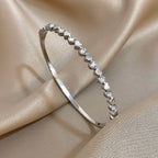 The Signature Radiant Heart Cuff Bangle