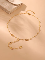 The Signature PVD Gold Long Link Chain