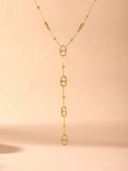 The Signature PVD Gold Long Link Chain