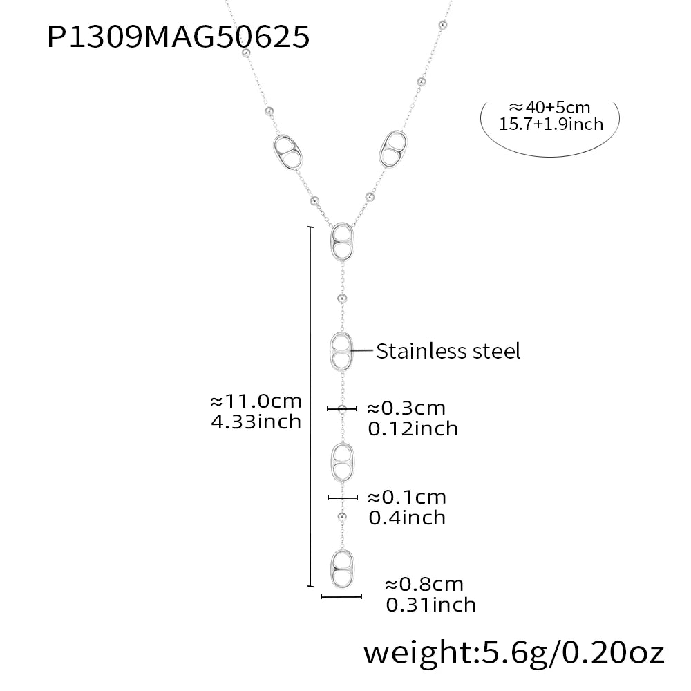 The Signature PVD Gold Long Link Chain