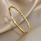 The Signature Radiant Heart Cuff Bangle