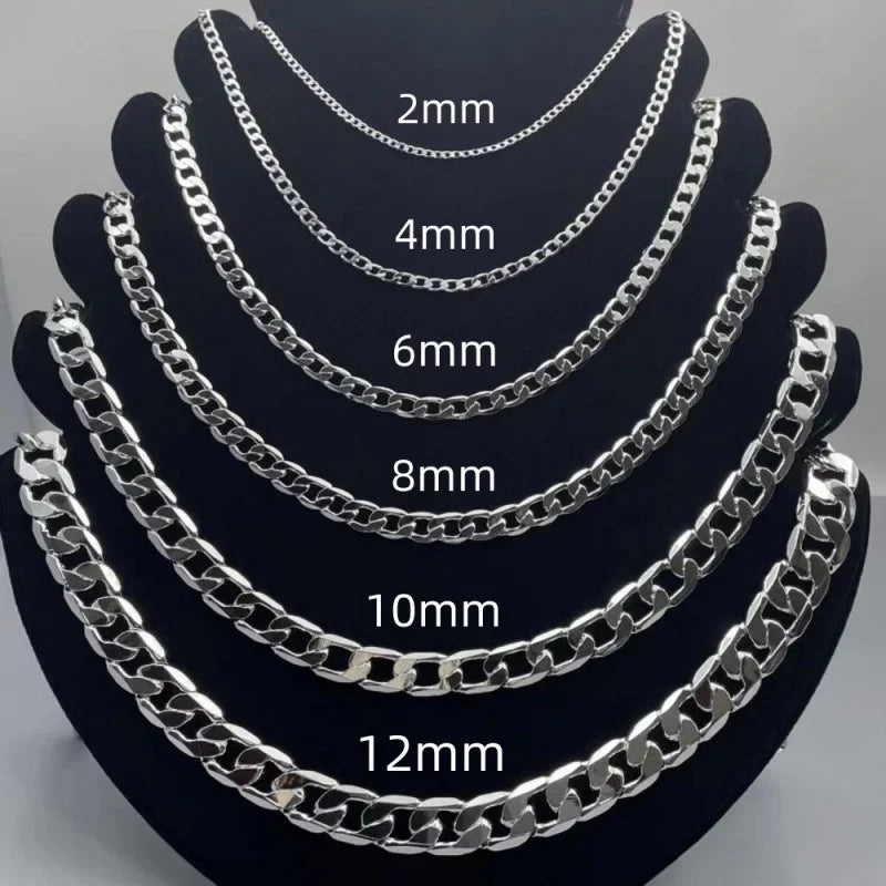 The Classic 925 Sterling Silver Link Chain