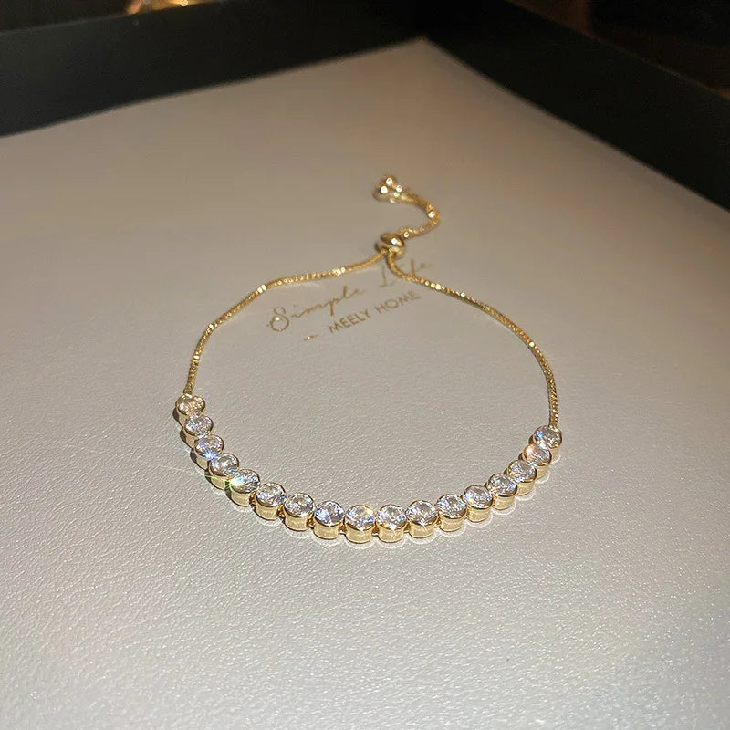 The Signature Crystal Wave Bangle