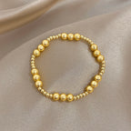 The Signature Tricolor Beaded Stretch Bracelet