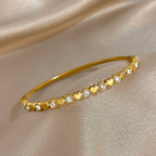 The Signature Radiant Heart Cuff Bangle