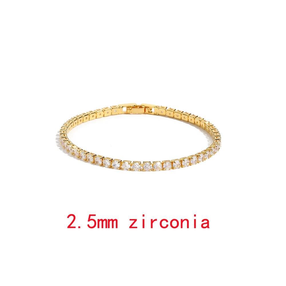 The Signature 18k Gold Iced Tennis Choker
