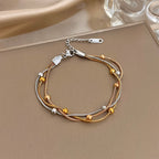 The Signature Multilayer Beaded Wrap Bracelet