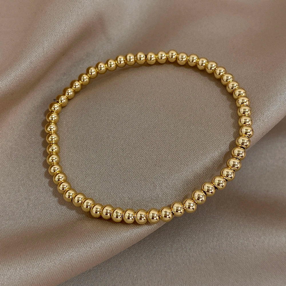 The Signature Tricolor Beaded Stretch Bracelet