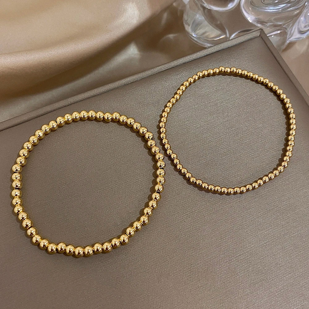 The Signature Tricolor Beaded Stretch Bracelet