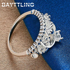 The Signature 925 Sterling Silver Royal Crown Ring