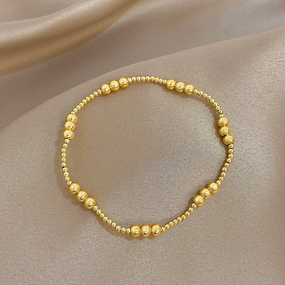 The Signature Tricolor Beaded Stretch Bracelet