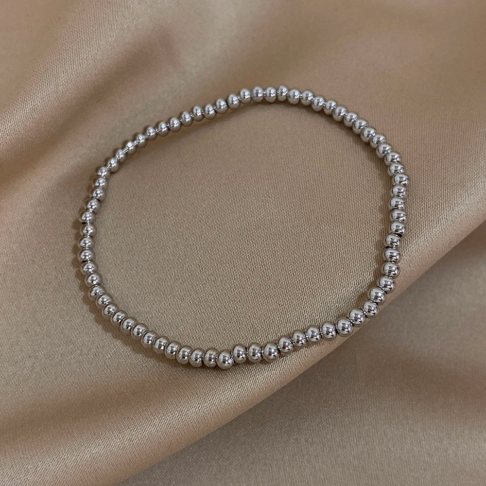 The Signature Tricolor Beaded Stretch Bracelet