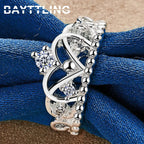 The Signature 925 Sterling Silver Royal Crown Ring