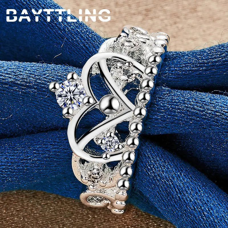 The Signature 925 Sterling Silver Royal Crown Ring