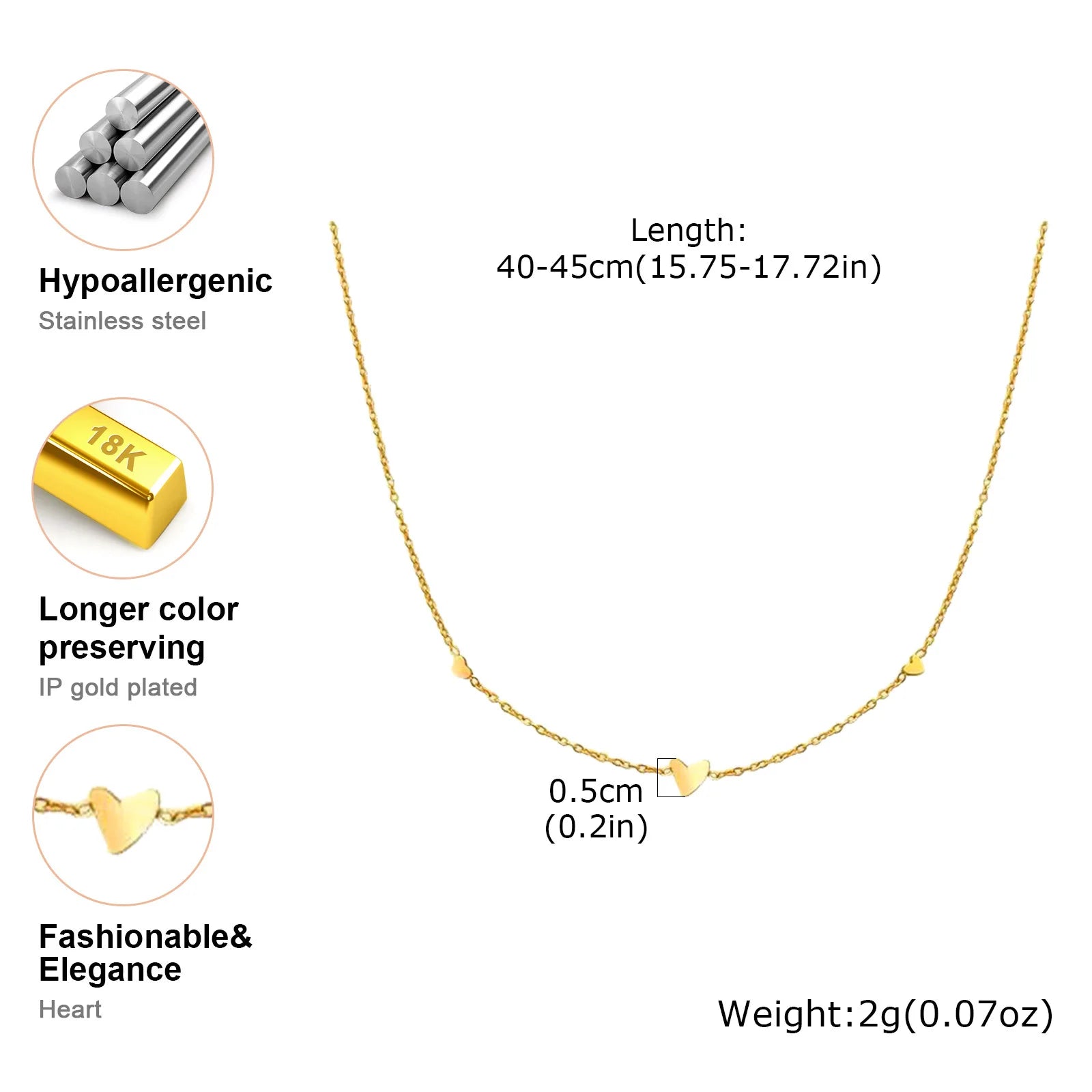 The Signature Mini Heart Choker