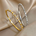 The Signature Radiant Heart Cuff Bangle