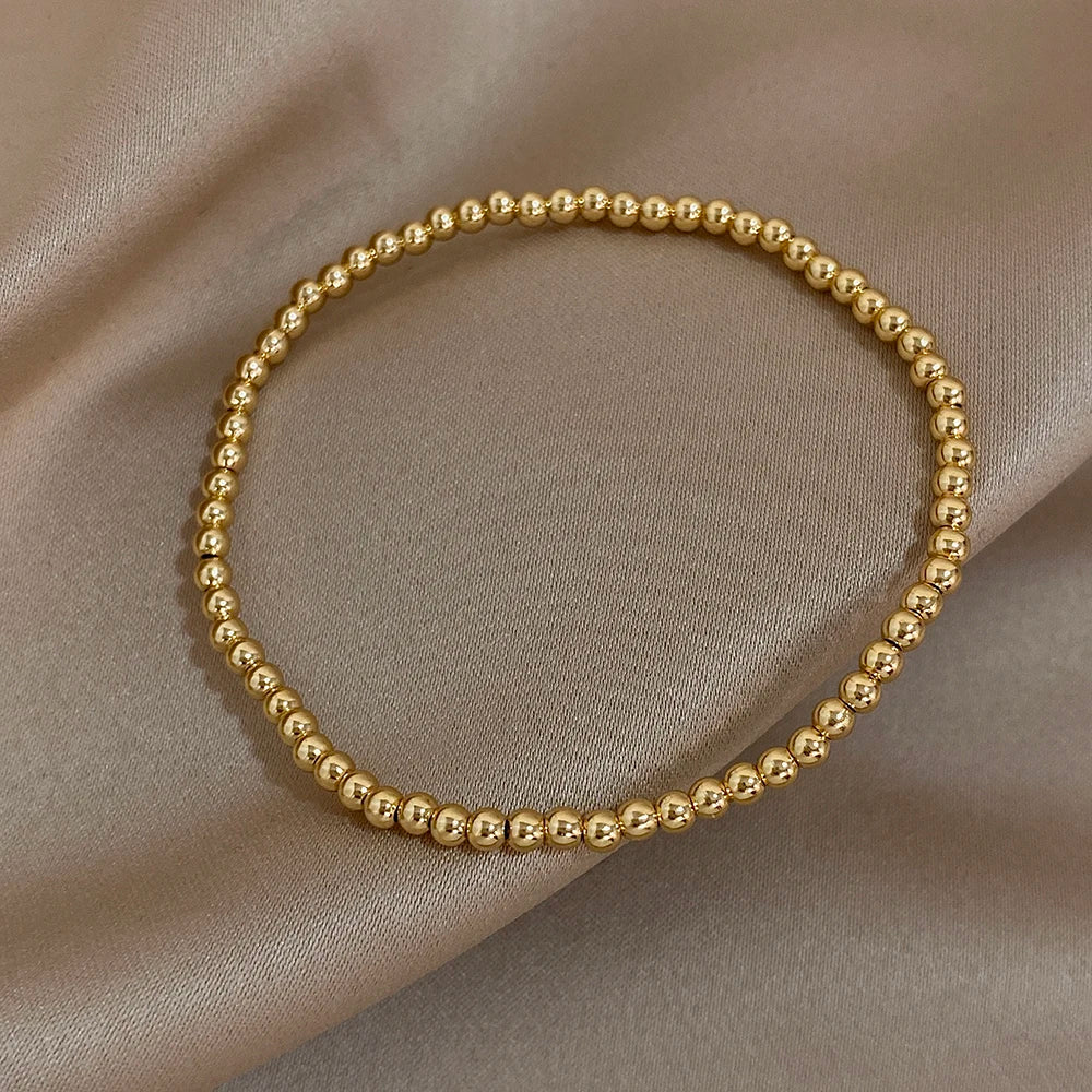 The Signature Tricolor Beaded Stretch Bracelet